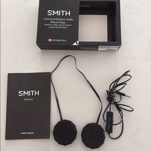 Outdoor Tech wired headphones for ski/board helmet